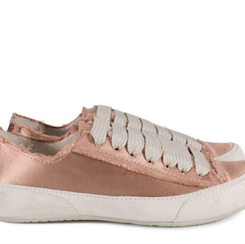 Pedro García Parson lustrous frayed silk satin rawedges/suede cowhide trm… - Picture 4 of 10